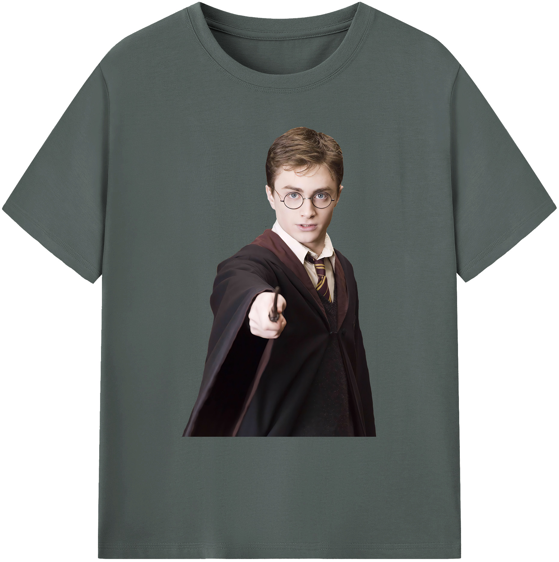 （画像用） Harry Potter ハリー・ポッターシリーズ 綿100％ メンズ半袖Tシャツ｜肌触りやわらか＆通気性